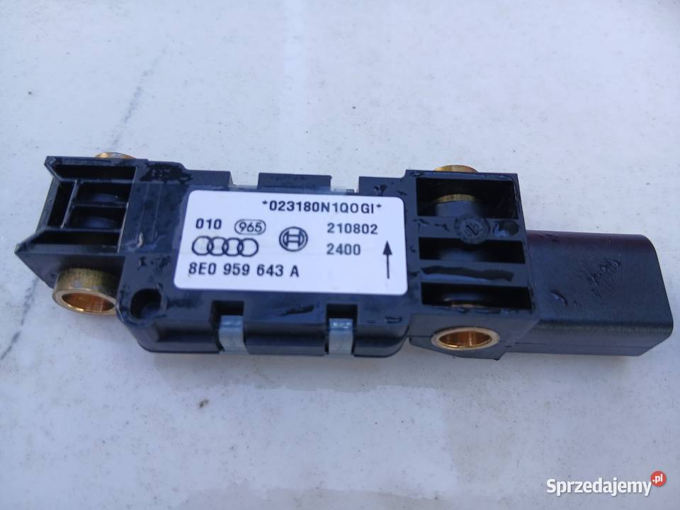 Sensor czujnik uderzenia przyspieszenia AUDI A4 Szczerbice