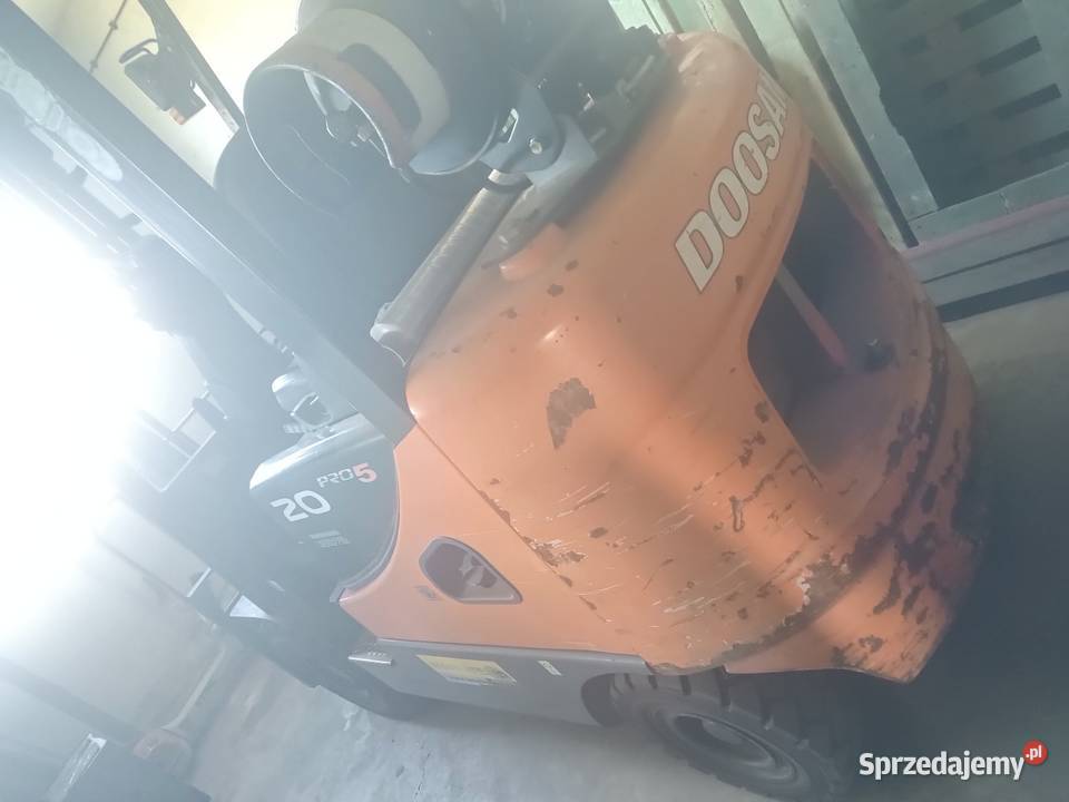 Wózek Widłowy DOOSAN Pro 5 G20 20T LPG Stan gaz