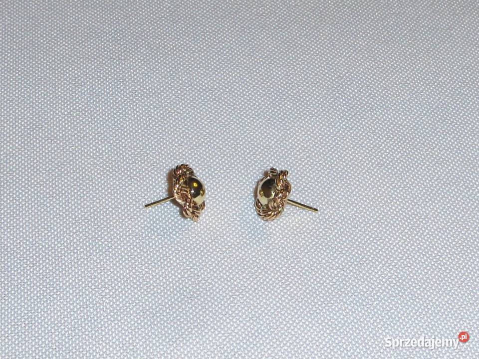 Kolczyki złote Kwiaty 585 2g Kolczyki łódzkie Łódź