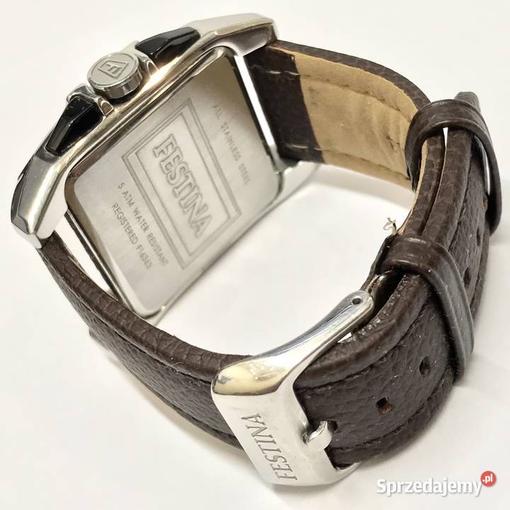 FESTINA F16363 Chronograph Zegarek męski KWADRAT mazowieckie Warszawa