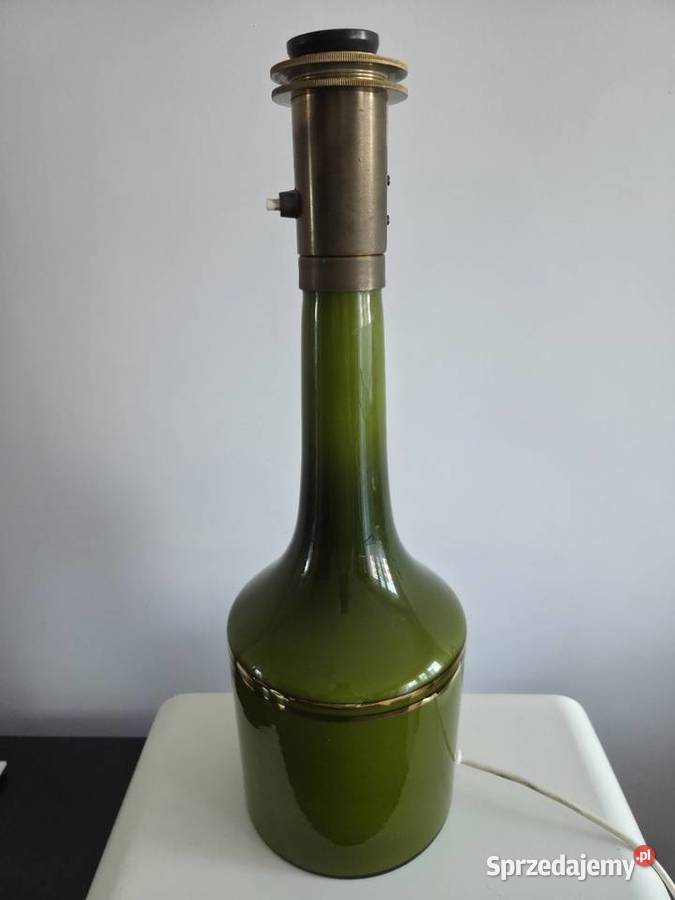 Lampa szklana vintage Poznań