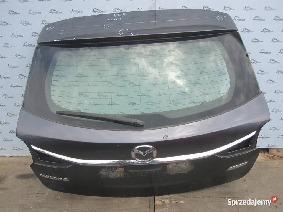 MAZDA 6 III GJ 14r klapa tył osobowe Części samochodowe