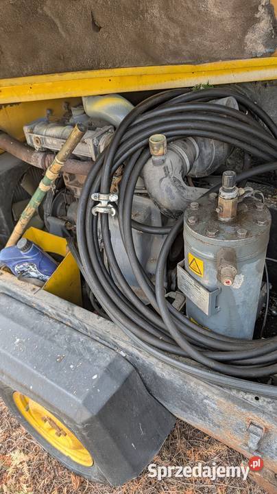 Kompresor śrubowy atlas Copco XAS 55 Kompresory Sulejówek sprzedam