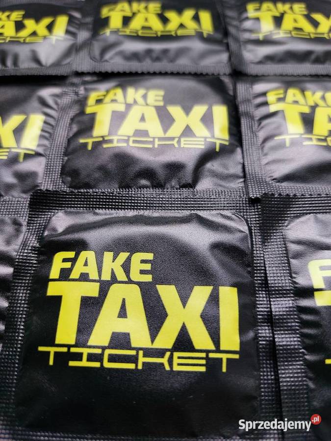 FakeTaxi Ticket unikalna prezerwatywa z Gliwice