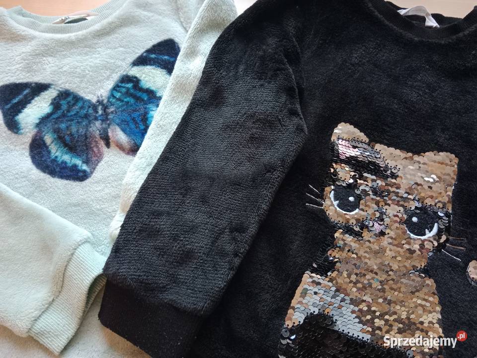 Bluza polarowa HM zestaw rozmiar 110116 Poznań