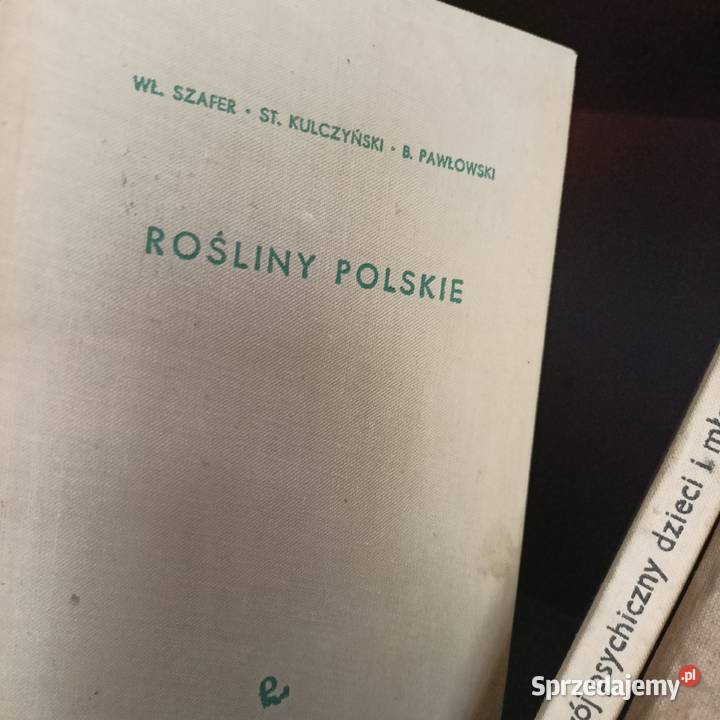 Rośliny polskie książki wysyłka Trójmiasto pomorskie Gdańsk