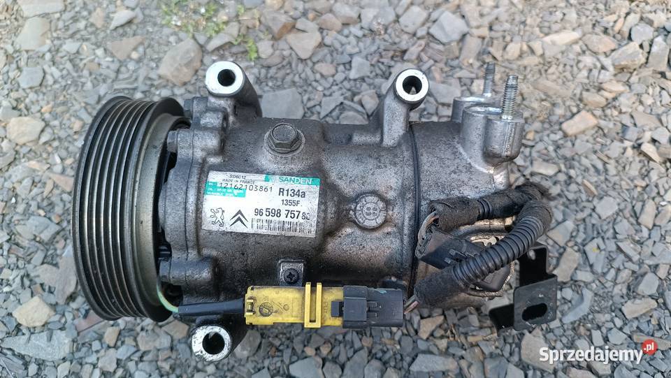 PEUGEOT 207 16 16V KOMPRESOR KLIMATYZACJI małopolskie Radłów sprzedam