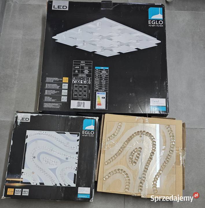 Sprzedam NOWE lampy EGLO LED i oświetlenie Nysa