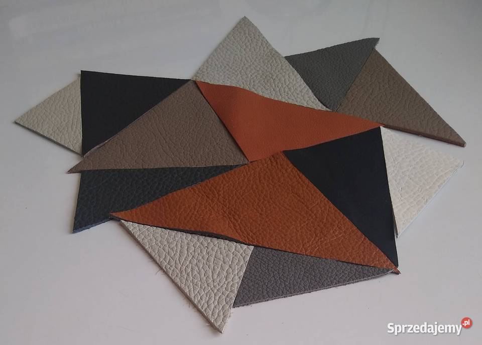 Skóra Trójkąt Trójkąty 70 sztuk Licowa Włoska pomorskie Gdańsk