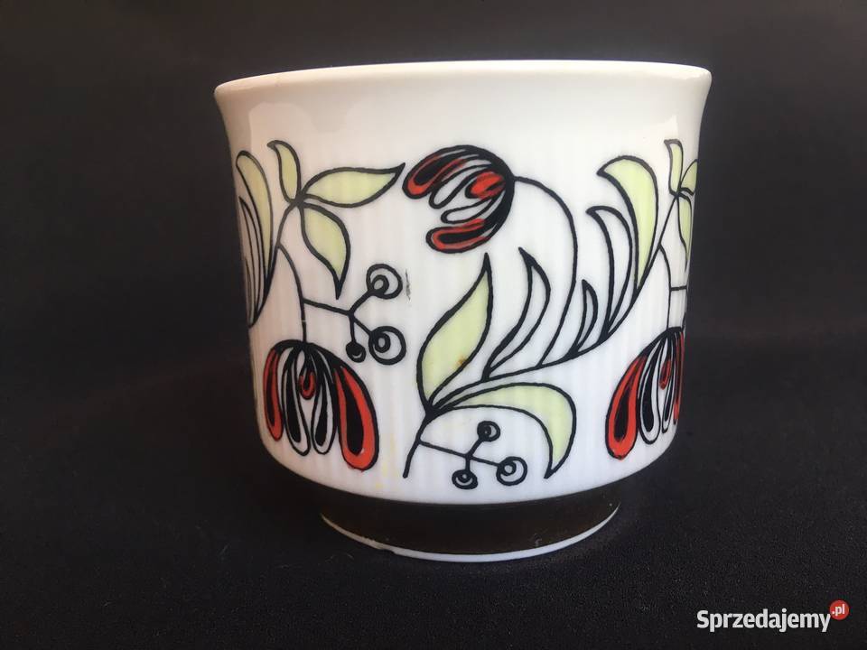 PRL stara filiżanka Chodzież Kołobrzeg