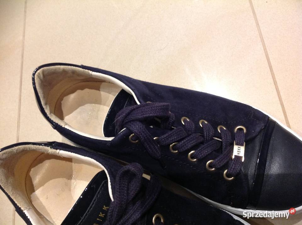 Sneakersy Buty Skórzane Damskie NUBIKK 38 skóra