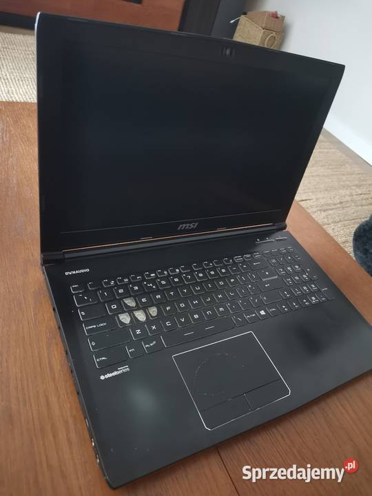 Uszkodzony Laptop Gameingowy MSI Apache Pro Lublin