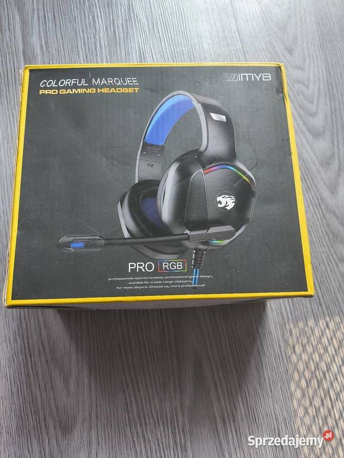 Gamingowe Słuchawki RGB z Mikrofonem Stan Przemyśl