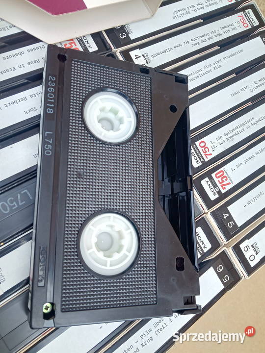 KASETY SONY Dynamicron L750 Betamax 22 Pozostałe Poznań