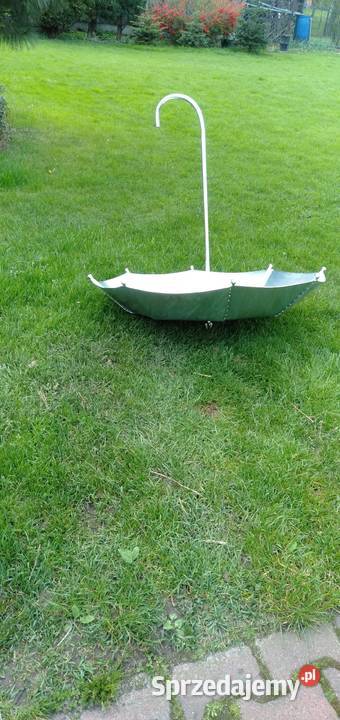 Parasolka kwietnik ogrodowy metalowy śląskie Cieszyn