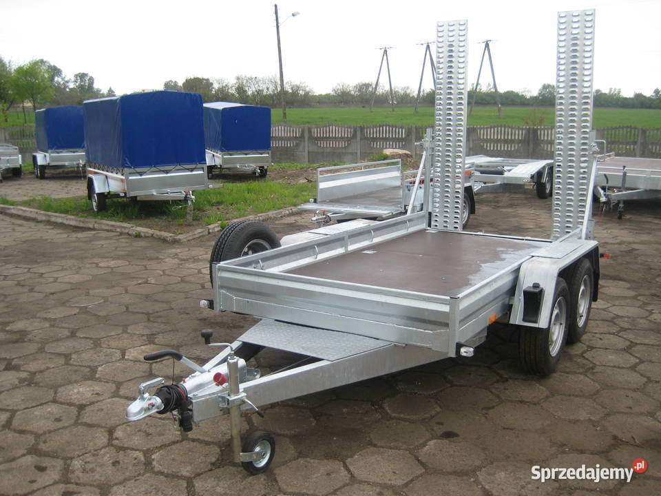 Przyczepa pod minikoparkę laweta BORO 2700DMC Stargard