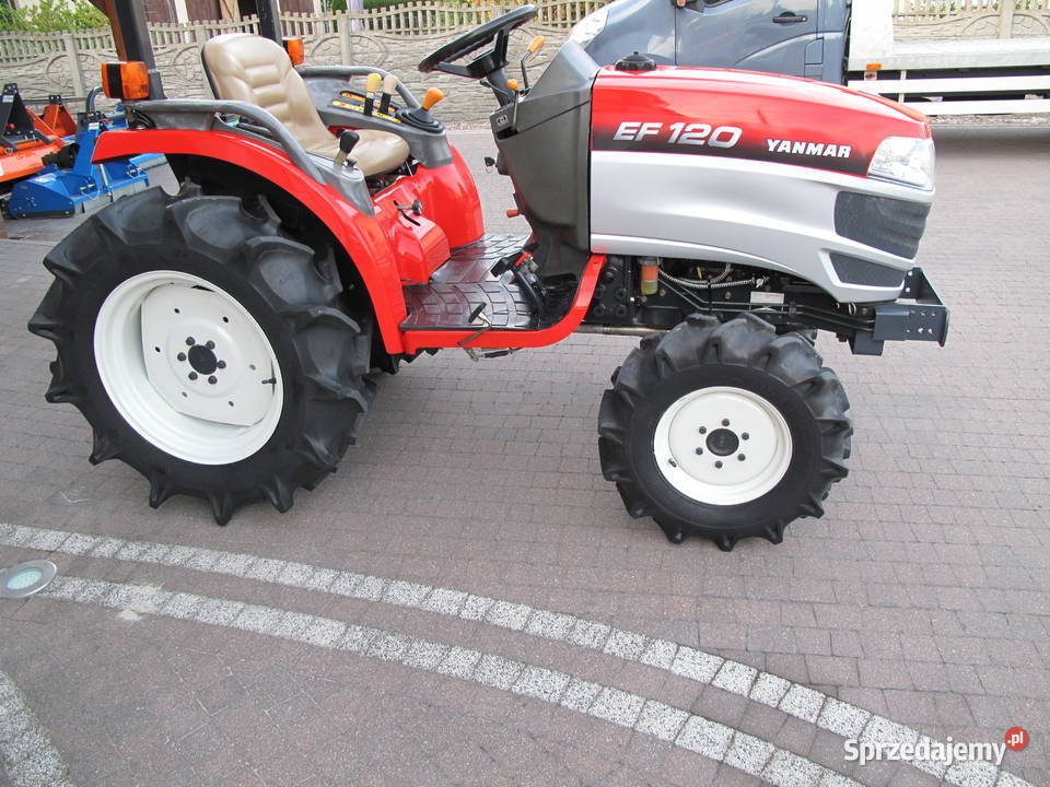 Mini Traktorek Yanmar EF120 4X4 20 Wspomaganie lubelskie Międzyrzec Podlaski