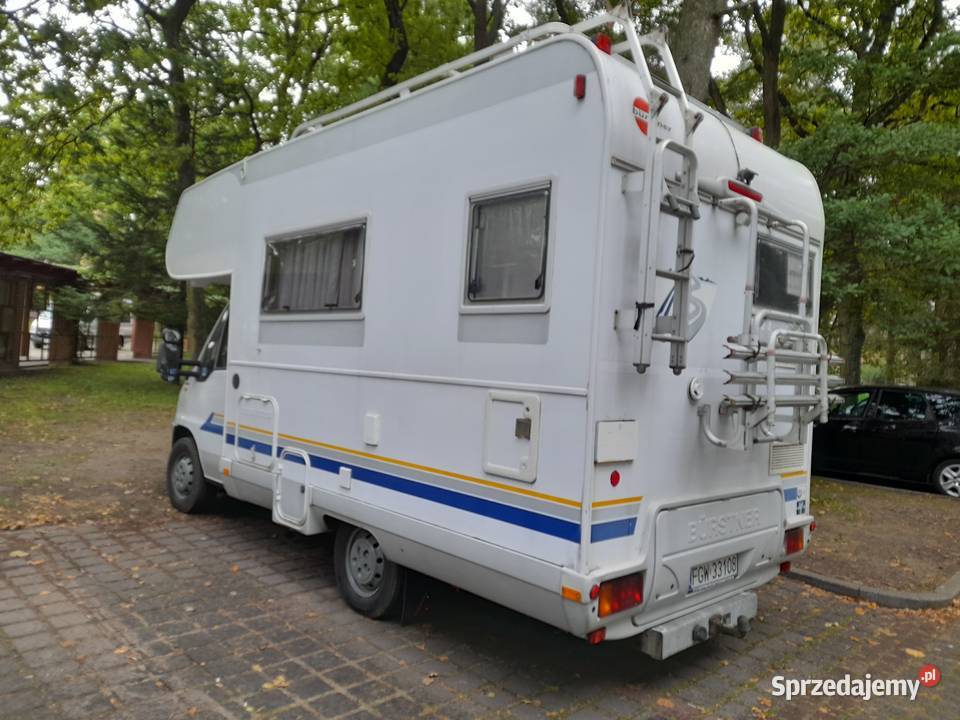 Fiat Ducato kamper wersja zimowa Burstner Rok produkcji 1999 Gorzów Wielkopolski