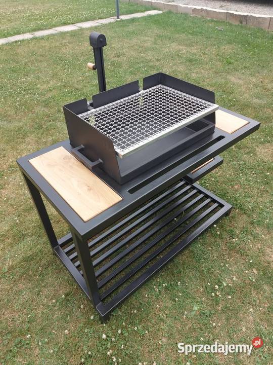 Grill ogrodowy Loftowy Ruszt na korbkę LOFT podkarpackie