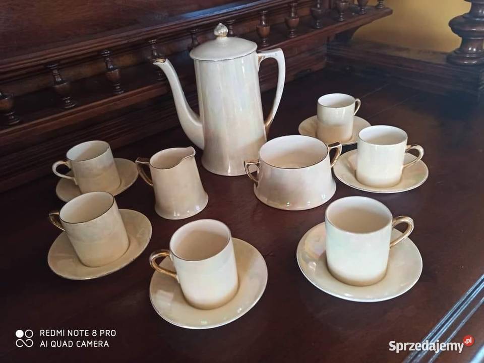 Serwis do kawy espresso Crown Ducal Ware England Gdańsk