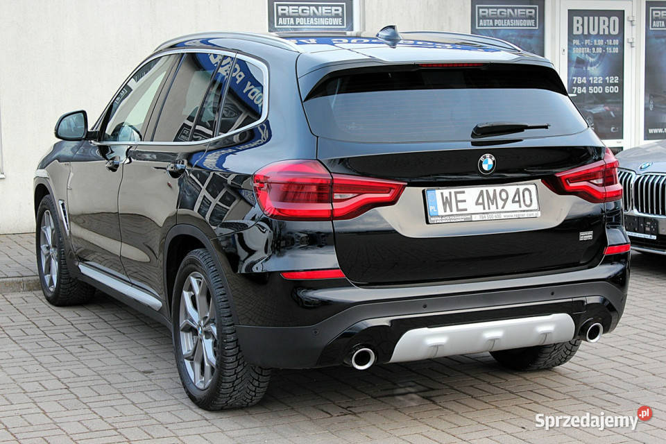 BMW X3 xLine 184 XDrive SalonPL FV23 Skóra elektryczne lusterka Sokołów