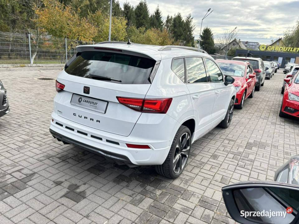 Cupra Ateca 15TSI 150 DSG 2024 r salon I biały małopolskie Myślenice