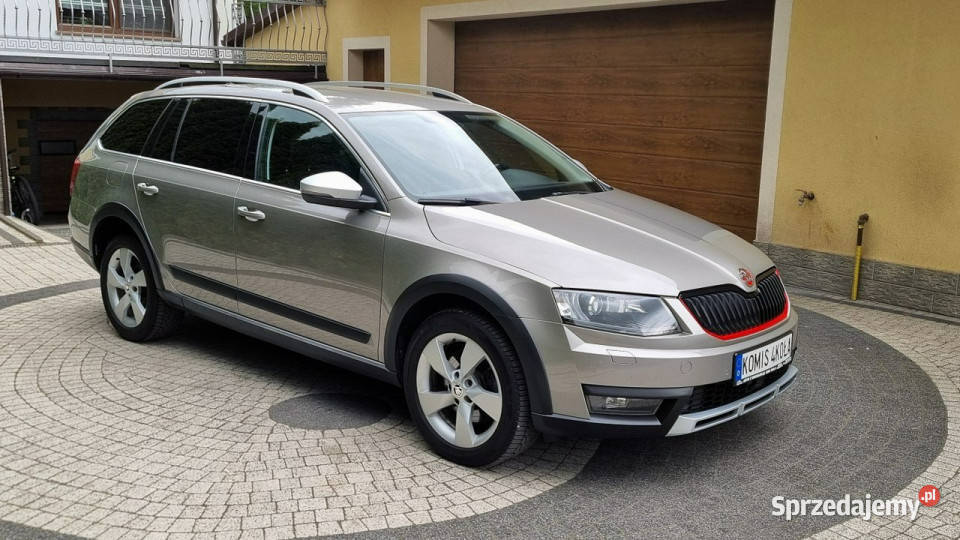 koda Octavia SCOUT 4x4 DSG Alcantara GWARANCJA aluminiowe felgi Octavia Płońsk sprzedam