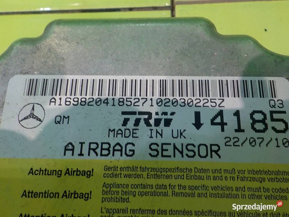 MERCEDES B W245 LIFT 17 B 10r 5D modul sensor Suków