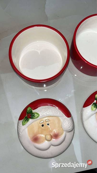 Pojemnik puzderko Mikołaj Boże Narodzenie Ozdoba Gdańsk