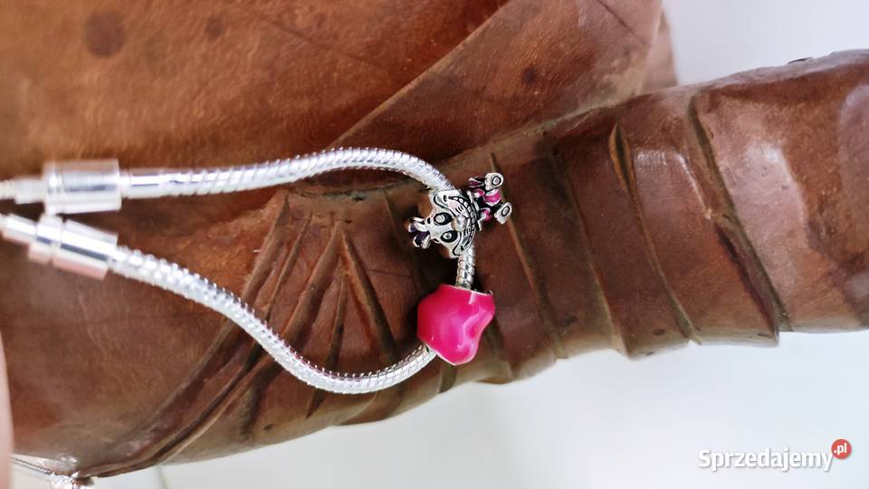 Bransoletka modułowa z zawieszkami Charmsy mazowieckie