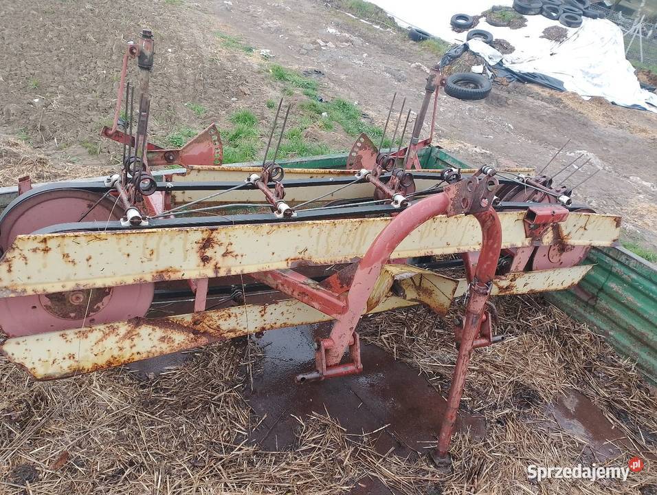 Zgrabiarka taśmowa nieuszkodzony Głogowiany-Stara Wieś