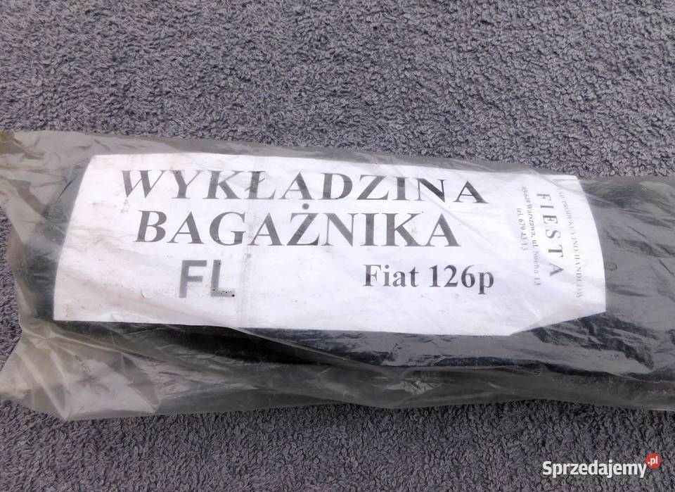 Nowa wykładzina mata bagażnika Fiat 126p 126 FL osobowe Tarnów