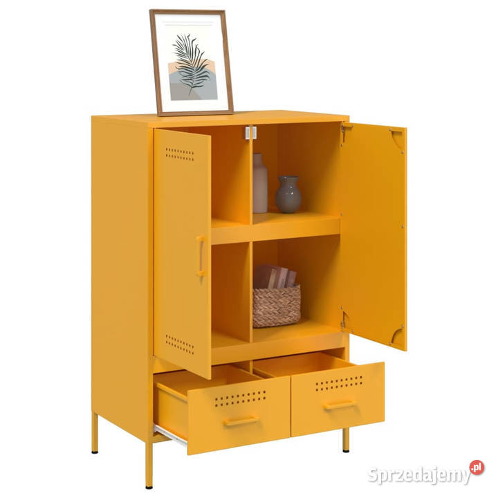 Szafka musztardowa 68x39x1015 stal WM843111 Warszawa