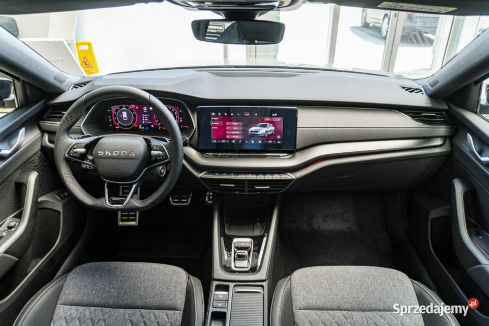 koda Octavia Combi Sportline 15 TSI mHEV 150 DSG czujnik parkowania Łódź