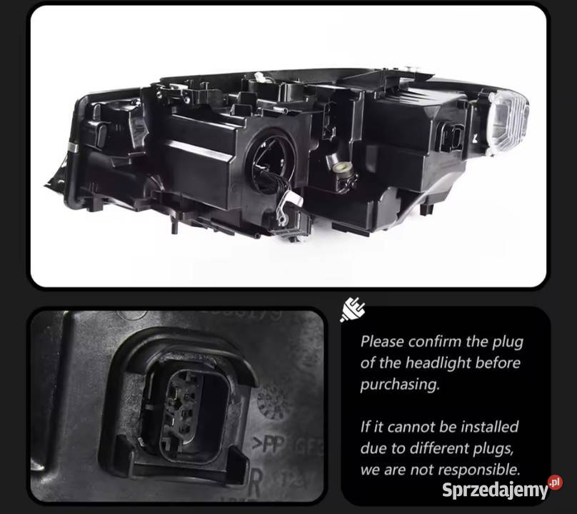 NOWE lampy przednie lampa przód BMW seria 3 G20 osobowe