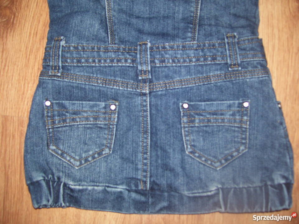 Sukienkisukienka jeans CUDO rozmiar 9298104 Sukienki i spódniczki Dzierzgoń