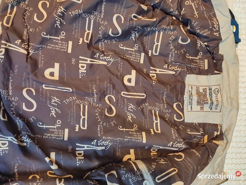 Kurtka męska L wiosna jesień brązowy/beżowy Kaliska