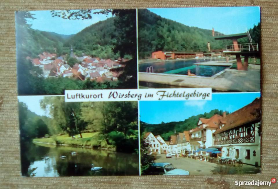 WIRSBERG MIASTECZKO TURYSTYCZNE W BAWARII Piszczac
