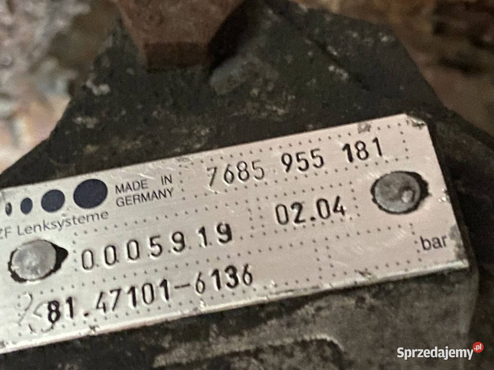Pompa wspomagania MAN TGA D20 81471016136 ZF lubuskie Maszewo sprzedam