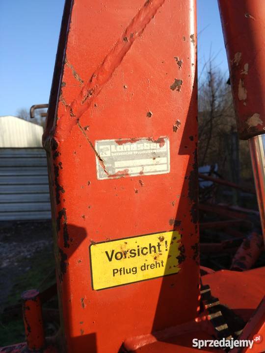 Pług obrotowy hydrauliczny 2 skibowy landsberg nieuszkodzony sprzedam