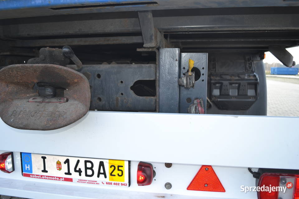 Scania P 310 TRZECIA OŚ SKRĘTNA PLATFORMA dł 735 regulowane zawieszenie Radom