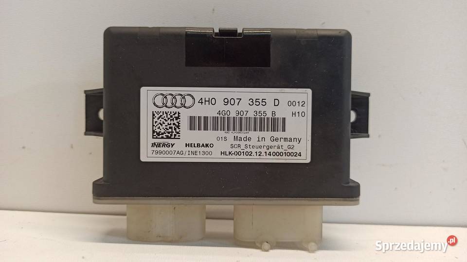 AUDI A4 B8 MODUŁ STEROWNIK ADBLUE 4H0907355D
