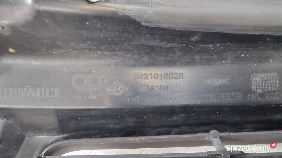 Opel Movano B lift atrapa gril zderzaka przód