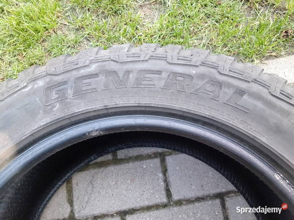 Komplet opon zimowych General Grabber AT3 zima Motoryzacja Miłomłyn