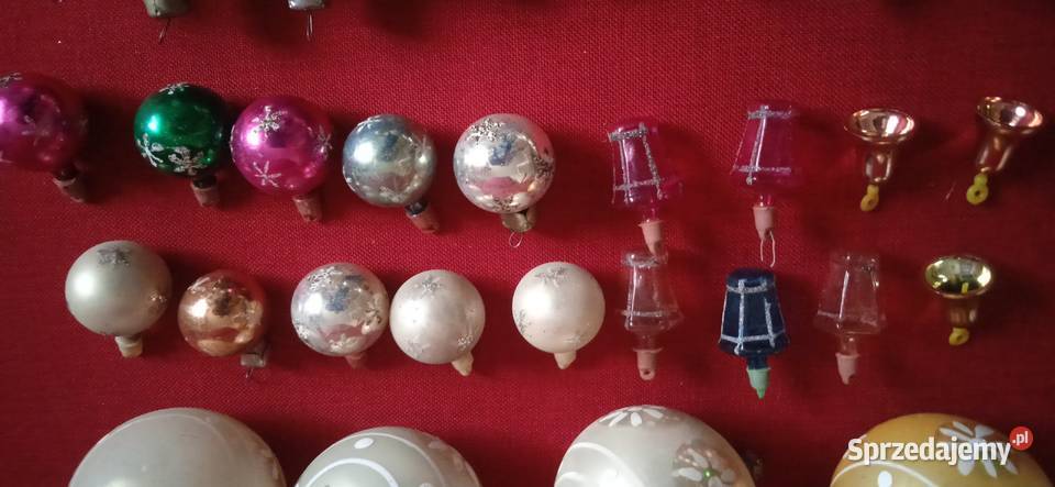 Ozdobny choinkowe z okresu PRLu dolnośląskie Świdnica sprzedam