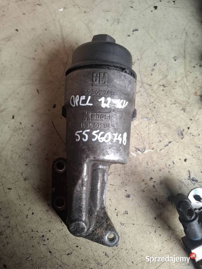 OPEL CORSA MERIVA 12 16V obudowa filtra oleju