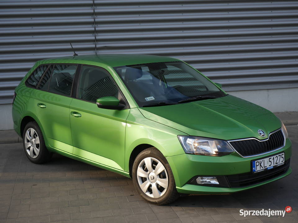 PIĘKNA Skoda FABIA III 14 TDI Zielone KOMBI