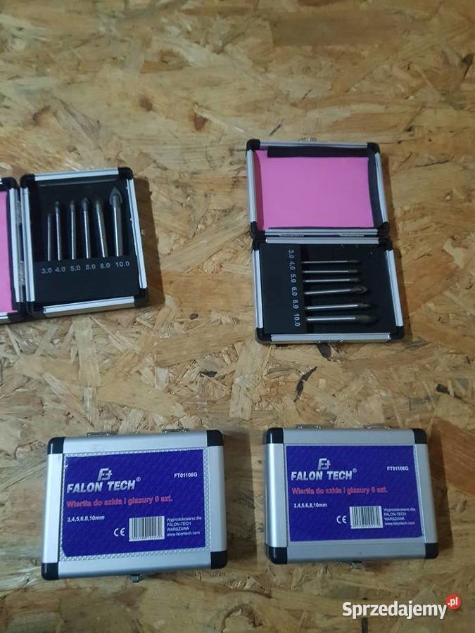 WIERTŁO DO SZKŁA PŁYEK CERAMIKI ZESTAW WIERTEŁ 8 Głogowa