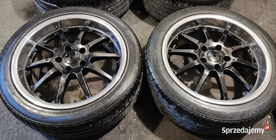 ASC Bruning 17 89J 5x110 polerowane ranty opony Opony i felgi Opole