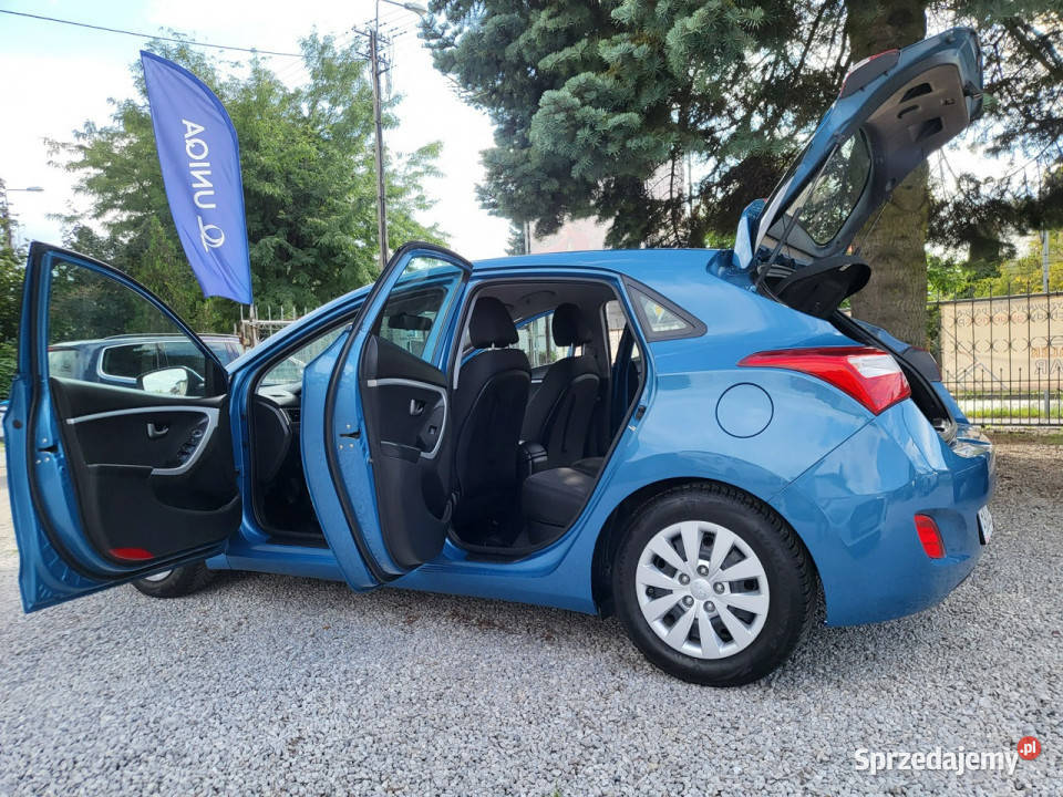 Hyundai i30 14 100 I Właściciel 100 Przebieg Z niebieski łódzkie Pabianice
